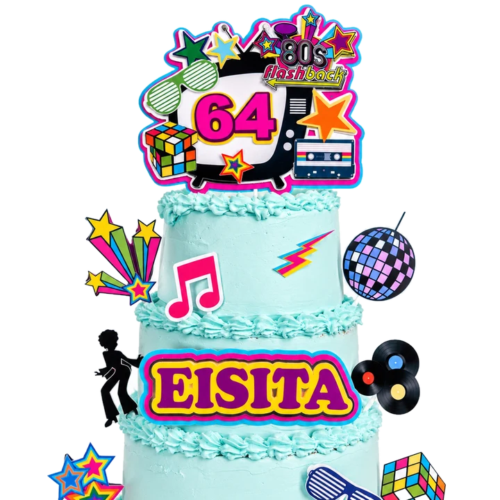 Torta de cumpleaños hecha por Lia
